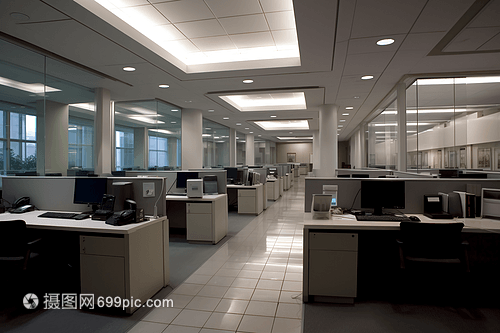 開放式現(xiàn)代辦公室 辦公設(shè)備的革新與布局